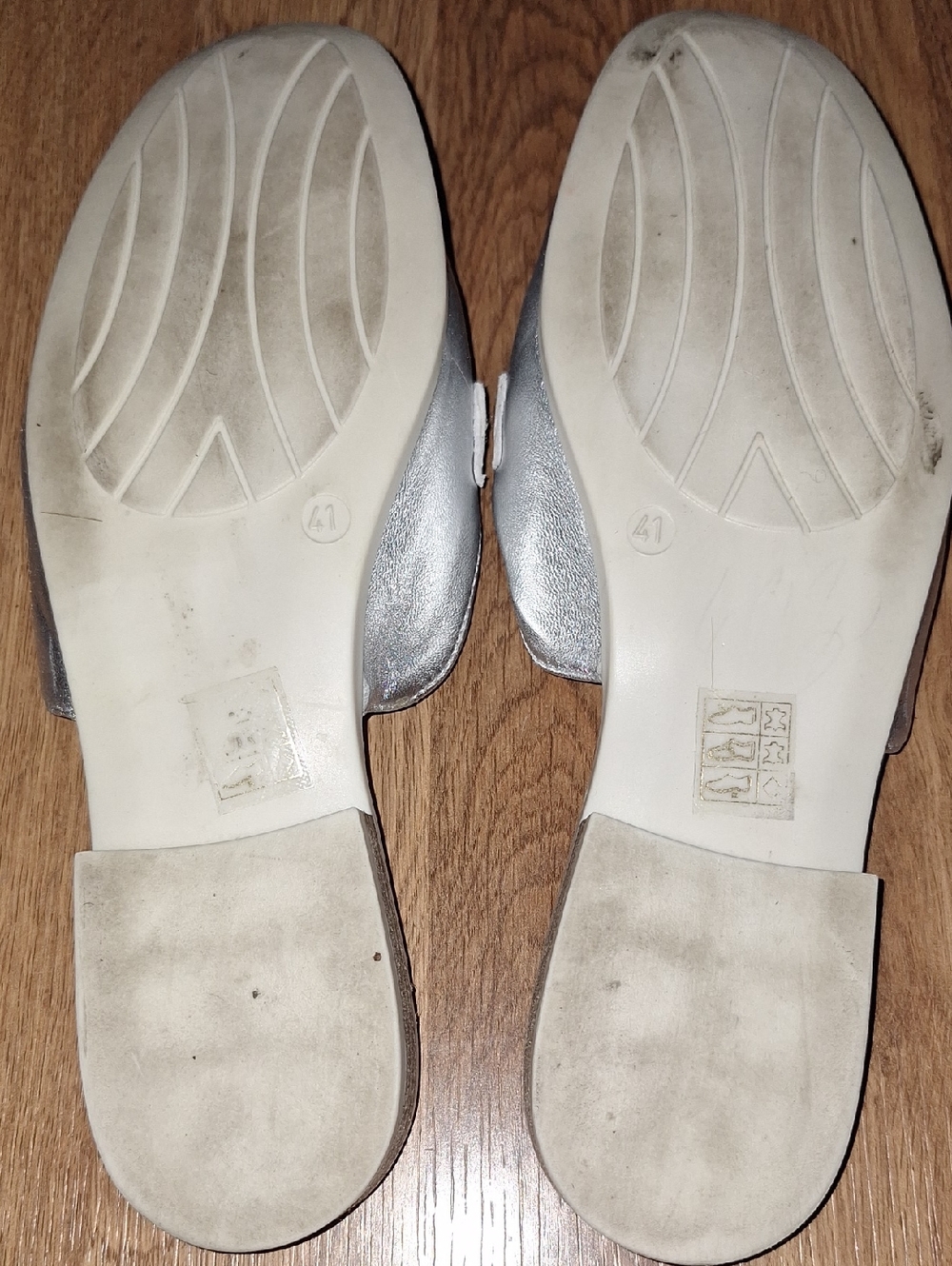 NEW THE FLEXX women's guia mule in silver Sz EU 41 - Picture 4 of 7